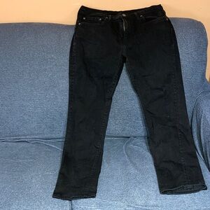 Levi’s black label Classic Black Men's Straight Jeans